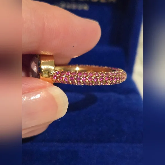 Kurt Geiger Multicolor Heart Ring - Picture 3 of 9